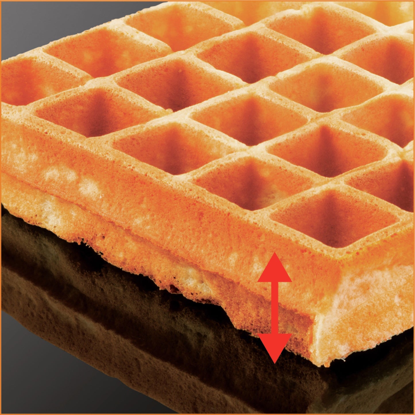 KRUPS 4 Slice Belgian Waffle Maker