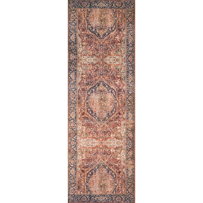 Alexander Home Isabelle Traditional Vintage Border Printed Area Rug