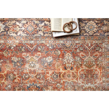 Alexander Home Isabelle Vintage Border Printed Area Rug