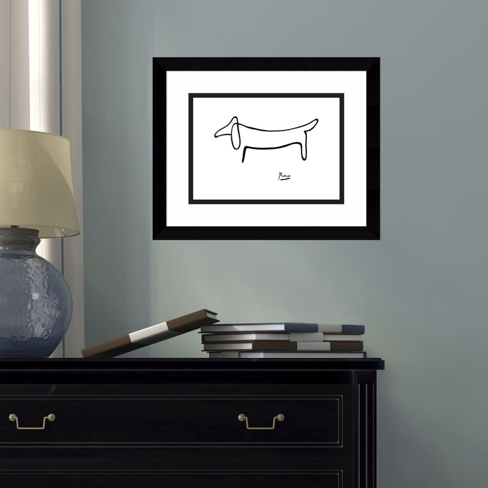Impression encadrée « Le Chien » de Pablo Picasso