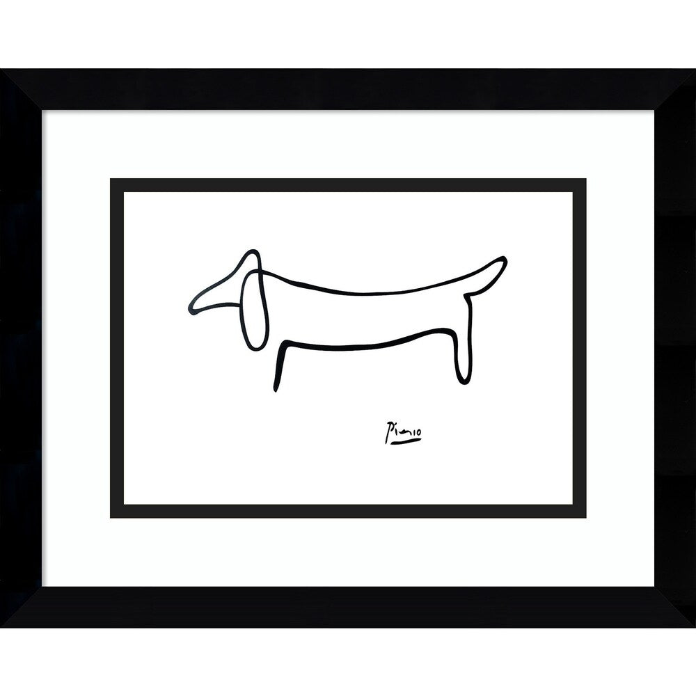 Impression encadrée « Le Chien » de Pablo Picasso