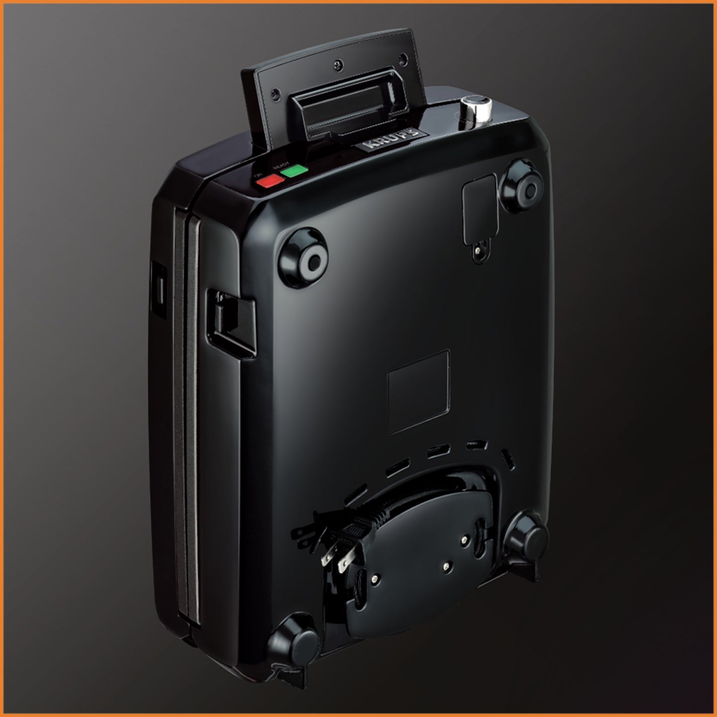 KRUPS 4 Slice Belgian Waffle Maker