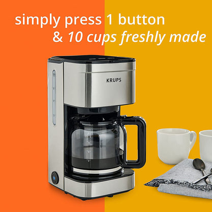 KRUPS Simply Brew 10 Cup Coffee Maker
